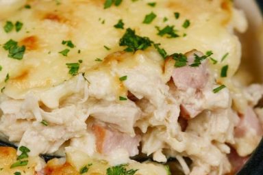 Chicken Cordon Bleu Casserole