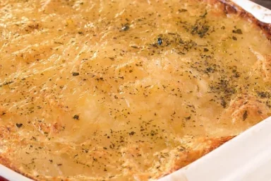 Gluten free, Dairy free Scalloped Potatoes