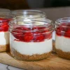 High Protein Cheesecake Jars