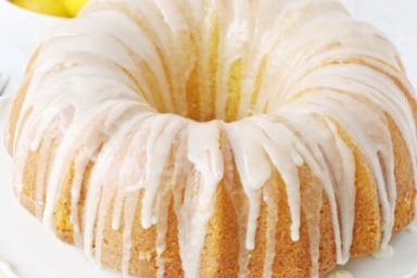 Lemon Pound Cake Recipe (Gluten-Free, Keto, Sugar-Free)