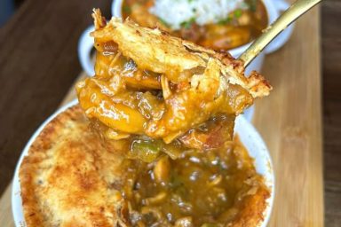 SPICY SEAFOOD GUMBO POT PIE