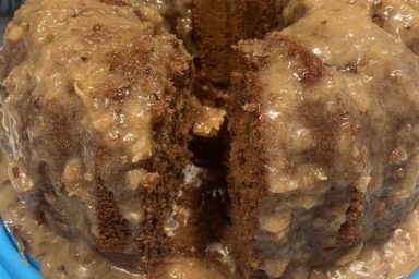 German chocolate pound cake