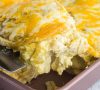 Green Chile Chicken Enchilada Casserole