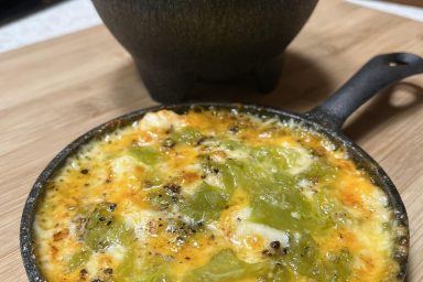 Homemade Queso fundido
