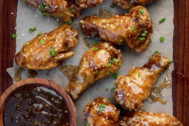 Air Fryer Teriyaki Chicken Wings