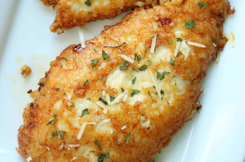 Baked Garlic Parmesan Chicken Cutlets