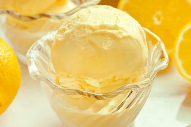 Lemon Frozen Yogurt