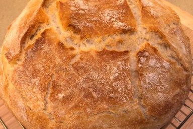 No Knead Beer Bread