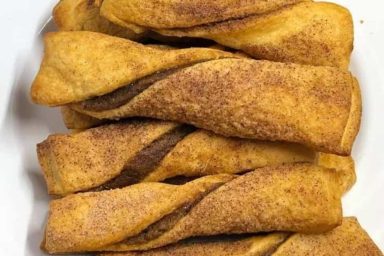 Air Fryer Apple Pie Cinnamon Twists
