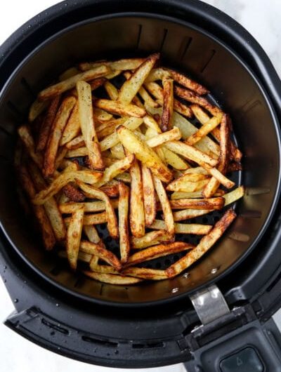 Homemade French Fries in Air Fryer