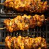 Lemon Pepper Chicken Skewers
