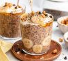 Creamy Banana Chia Oat Pudding
