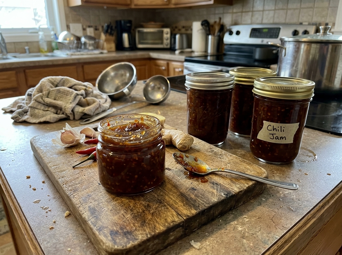 Caramel Apple Jam Dessert 