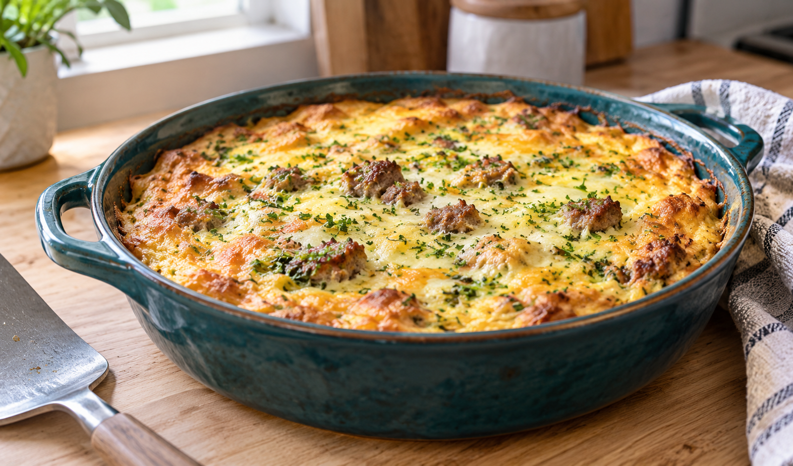 Healthy Crustless Quiche
