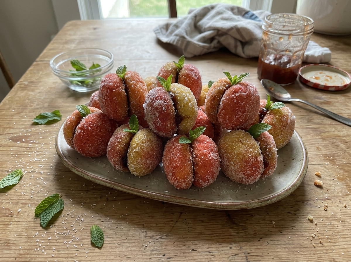 Peach Cookies Dessert