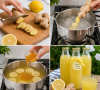 Soothing Ginger Lemon Herbal Drink