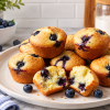 Protein-Packed Blueberry Cottage Cheese Pancake Bites