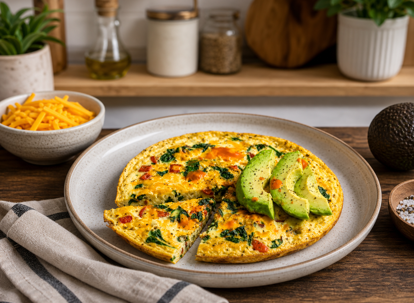Healthy Egg White Frittata