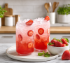Healthy Strawberry Soda